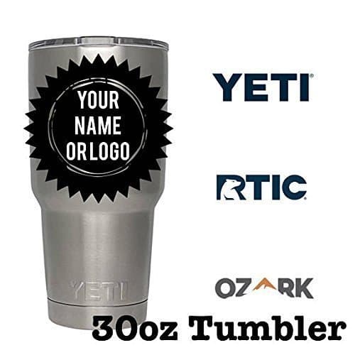 30oz Custom Yeti, RTIC, Ozark Tumbler
