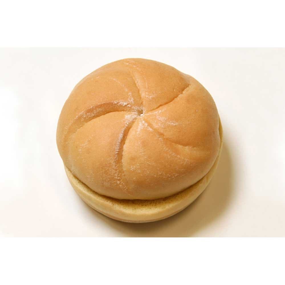 Rotellas Yellow Egg Kaiser Hamburger Bun, 4 inch -- 48 per case.