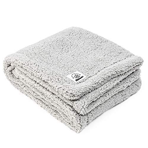 Allisandro Premium Fluffy Cat Blanket- [Upgrade Double Thickness] - Soft Warm Durable Fleece Pet Blanket - Puppy Cat Blanket Throw Washable