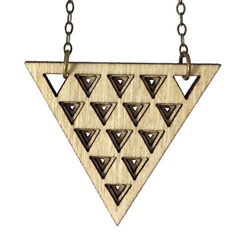 EYEFUL | long triangle necklace