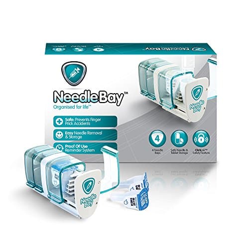 NeedleBay 4 Diabetes Medication System, 7.6 Ounce