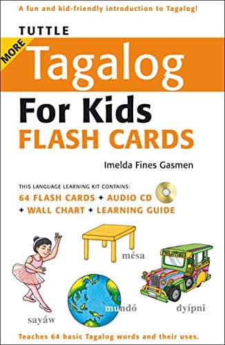Tuttle More Tagalog for Kids Flash Cards (Tuttle Flash Cards)