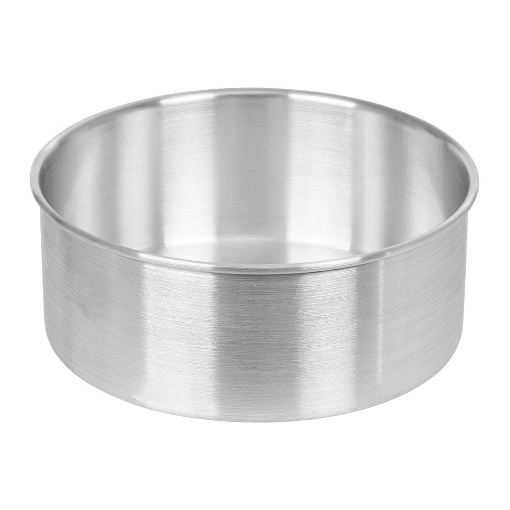 Round Cake Pan, 6" x 3" Smooth-Sided Aluminum Cake Pan, Professional Bakeware