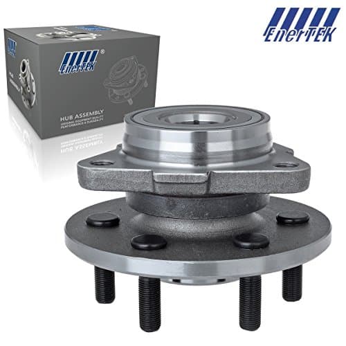 2Pcs Polished Left/Right Front Wheel Hub and Bearing Assembly Compatible with Dodge Durango 4WD/AWD, 2-Wheel ABS 1998 1999 2000 2001 2002 2003
