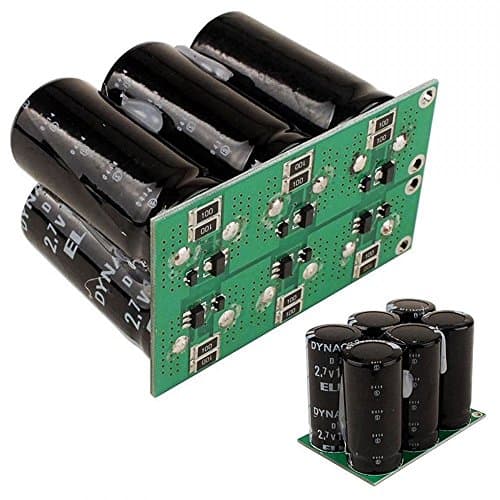 Farad Capacitor 2.7V 120F 6pcs Super Capacitor with Protection Board New