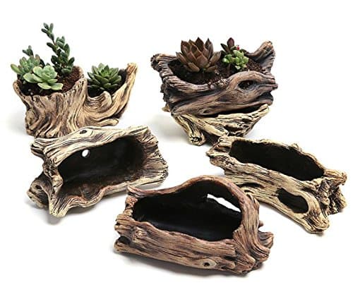 Root Shape Flower Pot Creative Root Carved Flowerpots For Succulents Fleshy Plants Clay Coarse Pottery Mini Pottery Flowerpot