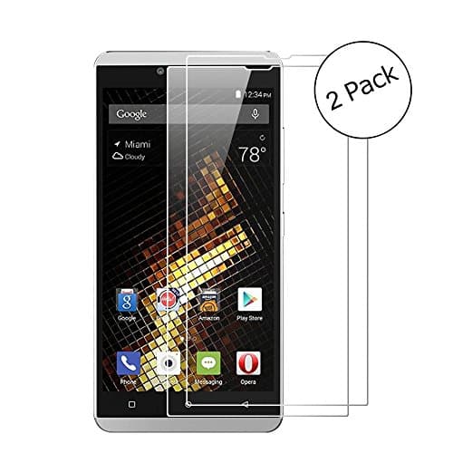 BLU Vivo XL Screen Protector, Jepop [2-Pack] 0.26MM 9H Hardness Tempered Glass Screen Protector, High Definition Scratch Resistant Anti-Fingerprint Screen Protector For BLU Vivo XL