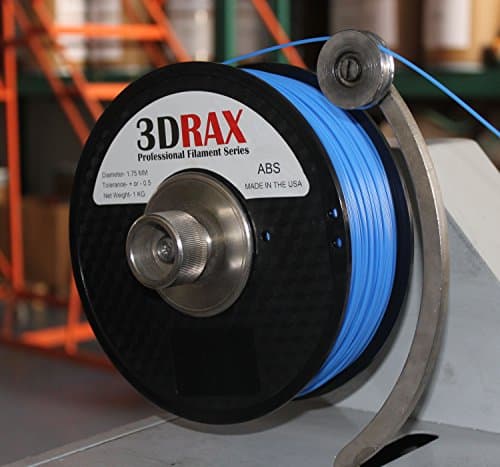 3DRAX 3D ROYAL BLUE ABS PRINTER FILAMENT-1KG (2 lb) 1.75 mm +/- 0.05 mm Accuracy-Color Royal Blue