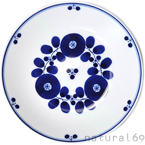 Hasami Yaki Pottery Bloom Fee Dish Large Size 20.0cm Japan Import