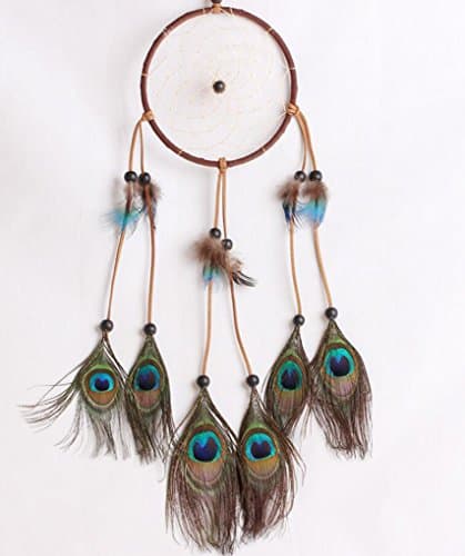 Forest Dreamcatcher Gift Handmade Dream Catcher Net With Feathers Wall Hanging Decoration Ornament