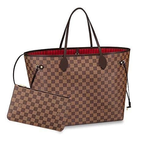 LLVS Women's Neverfull GM Damier Ebene Shoulder Bag