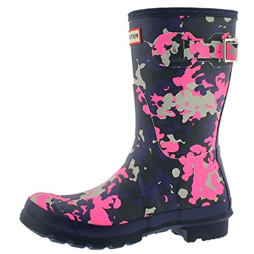 Boots Women's Original Short Flecktarn Spacepop Rain Boot Multi 7 M US