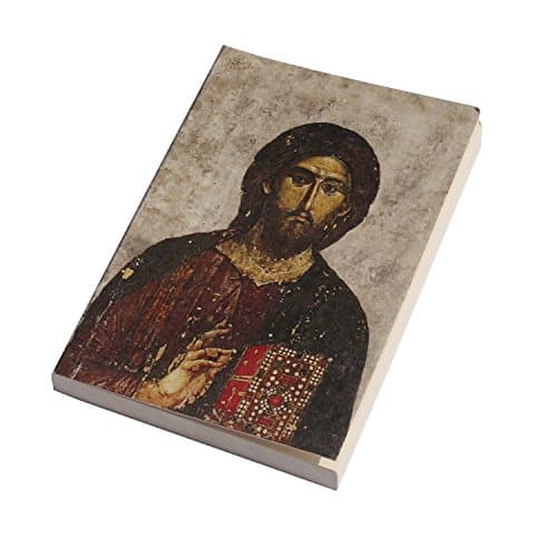 De Kulture Handmade Ancient Jesus ArtWork Notebook Diary Masterpiece Acid Free Paper, Flat Open Soft Cover, Ideal for Roadtrip & Vacation - Best Gift For Men Women,140 Pages,125 GSM