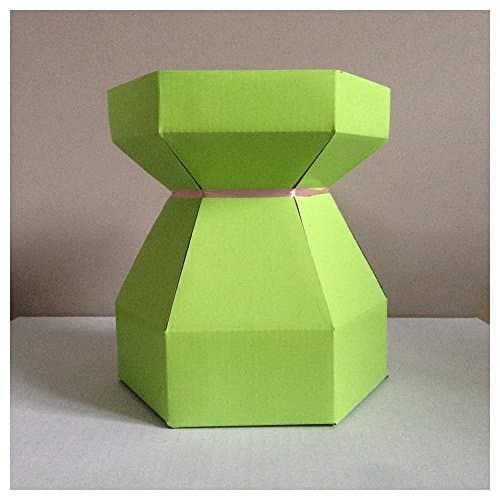 Cupcake Bouquet Box with 7 Cupcake Securing Cups – Lime Green