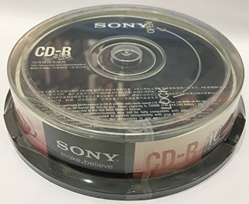 SONY CD-R 10 PACK SPINDLE