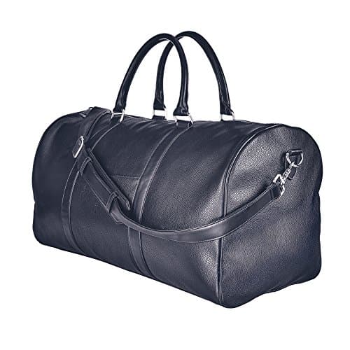 Weekender Bag - Black &amp; Silver