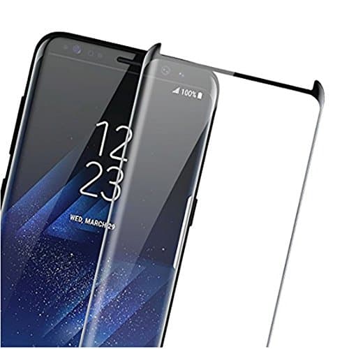 【2 pack】 Galaxy S8 Plus Tempered Glass Clear ,Samsung S8 Plus Glass Sreen Protector,Tekogys No Bubble Not Full Coverage Screen Protector for Samsung S8 Plus