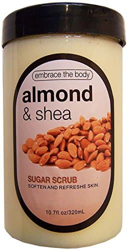 SUGAR SCRUB ALMOND/SHEA 10.7 Oz.