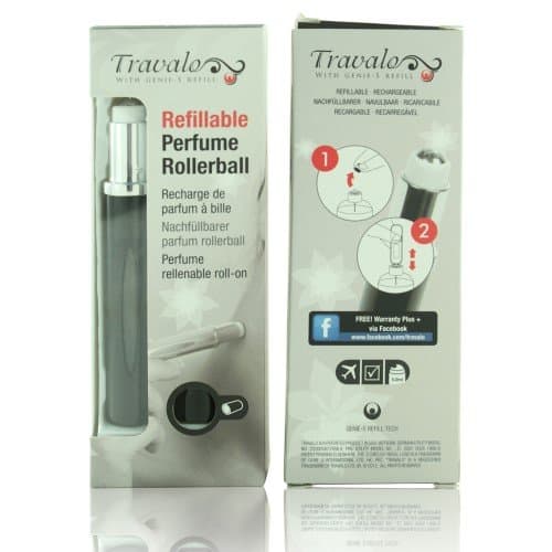 Travalo TOUCH BLACK ROLLERBALL 0.17 oz Atomizer Unisex New in Box