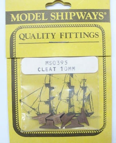 Model Shipways Quality Fittings Cleat 10 mm