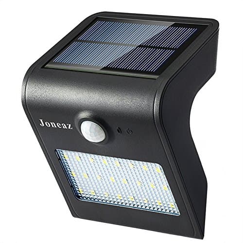 Solar Lights Outdoor Motion Sensor Waterproof Wireless Security Lamp for Garden Pathway Driveway Patio Yard Deck Stairs Pool Fence, 1 Pack, 24 LED