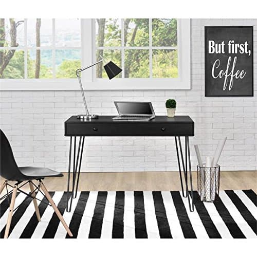 Altraa Owen Black Retro Student Desk