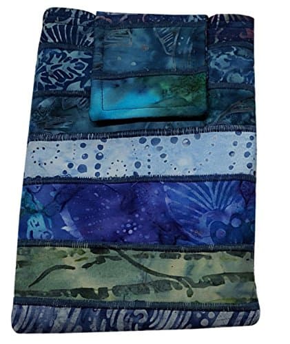 Kindle 7 Inch Tablet Sleeve in Blue Batik