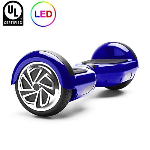 Hoverboard 6.5" Inch 2 Wheels Elektro Smart Balance Board Scooter UL Certified (Blue)