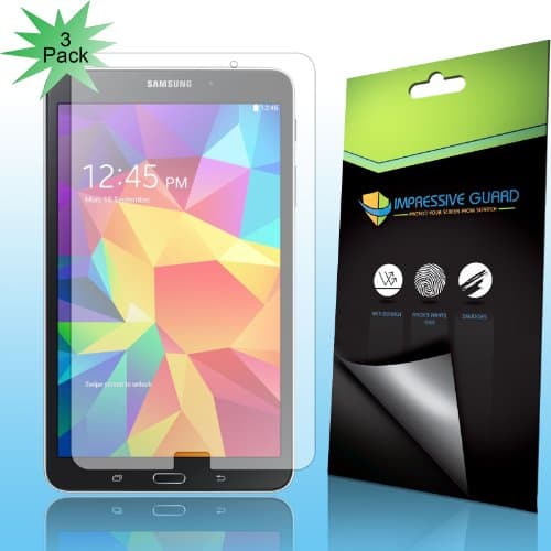 Impressive Guard Samsung Galaxy Tab 4 8.0 Premium Matte (Anti Glare) Screen Protector + Lifetime Limited Warranty [3 Pack] - Retail Packaging