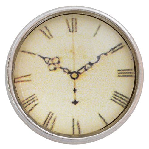 Ancient Clock Glass Nugz - interchangeable jewelry snap