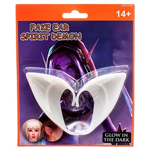 Glow In The Dark Fairy Ears Alien Pixie Elf Halloween Costume Cosplay Anime Party