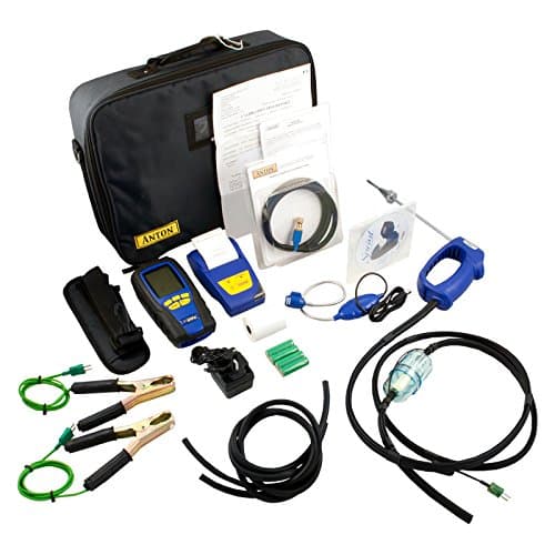 Anton Sprint eVo 2 flue gas analyser kit 2 with printer & gas leak detector