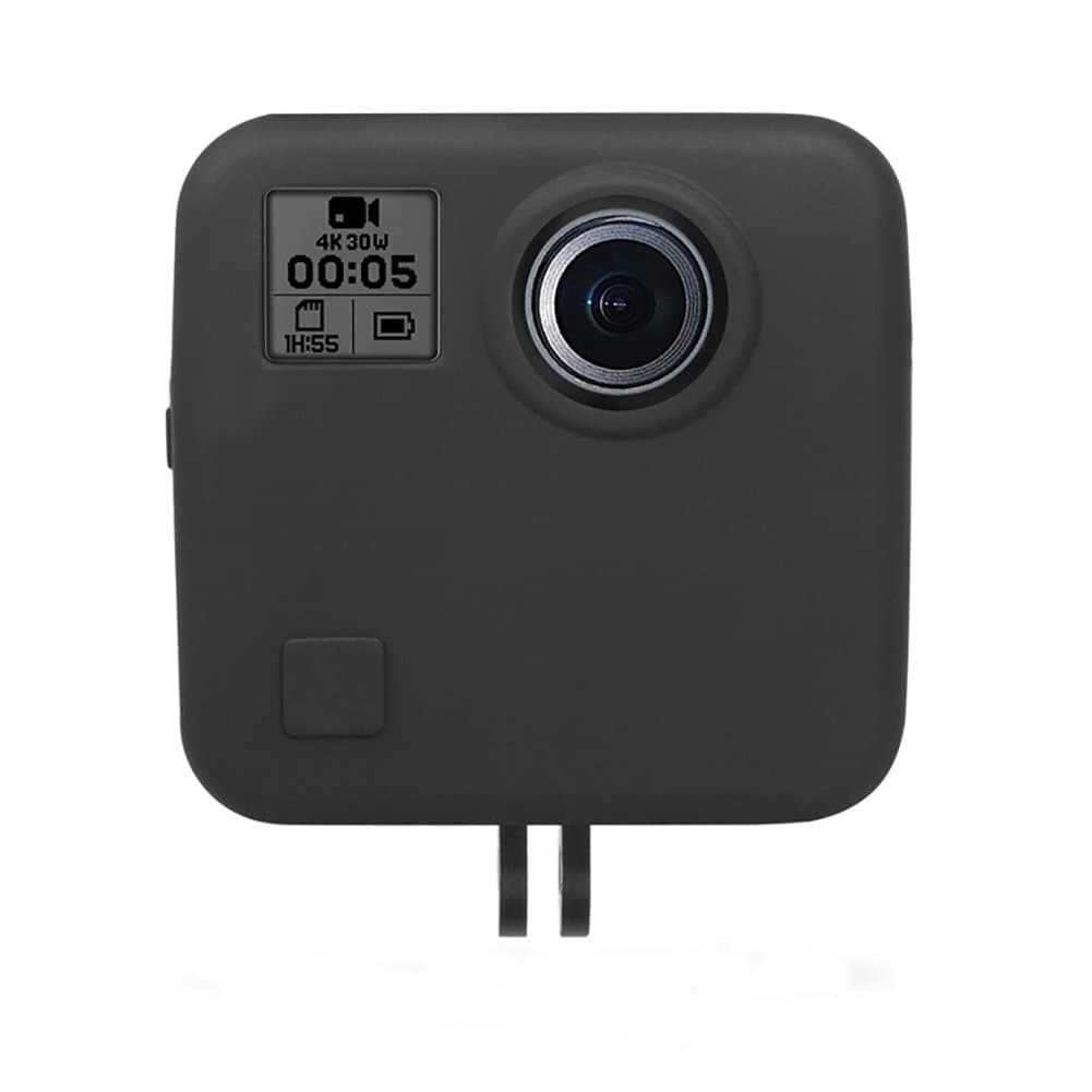 Silicone Camera Case for Gopro Fusion, Rubber Protective Frame Housing Case Cover fit GoPro Fusion 360-Degree Action Camera.