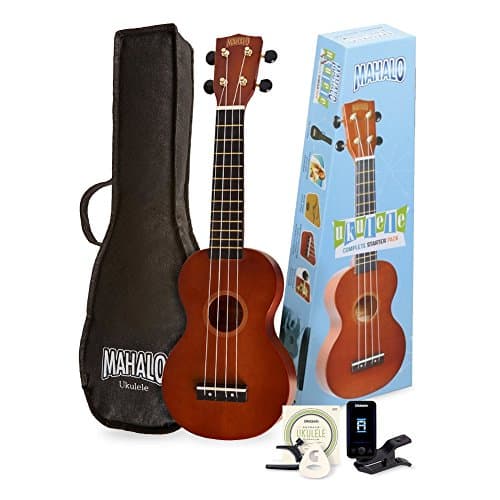 Mahalo Rainbow Series Soprano Ukulele Advanced Pack (Amazon Exclusive)