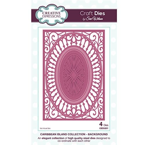 Caribbean Island Collection CED5201 "Background" Dies