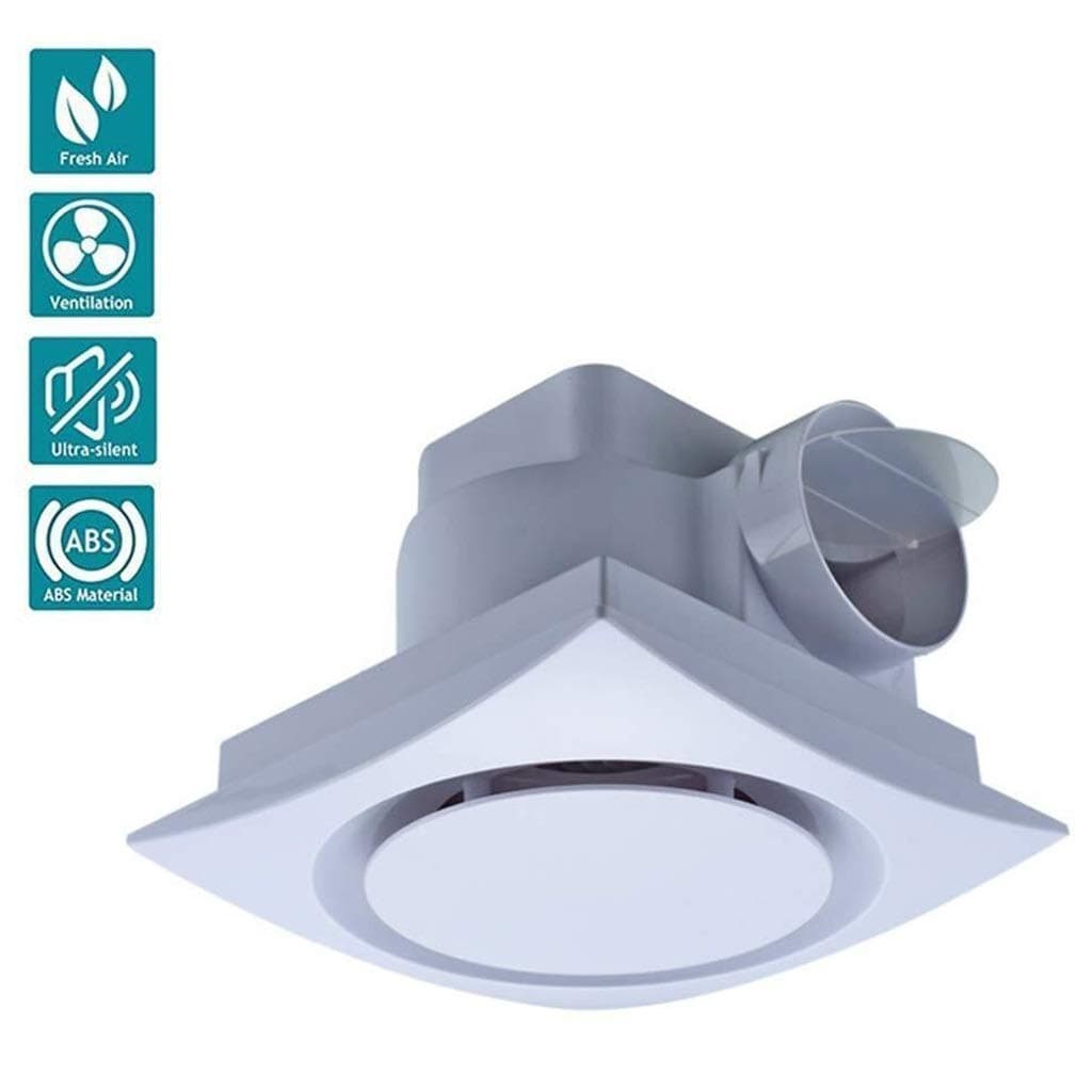 Exhaust Fan Ceiling Ducted Ventilator LED Lighting Ceiling 10 Inch Home ZHAOSHUNLI 1028
