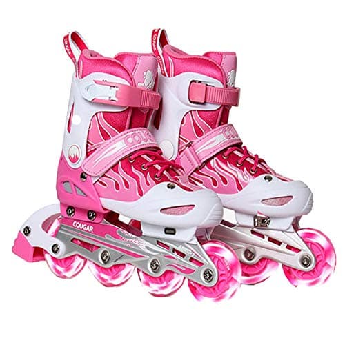 Adjustable Inline Skates，Roller Skates，Junior Rollerblades，Freestyle Speed Slalom for Boy Girl