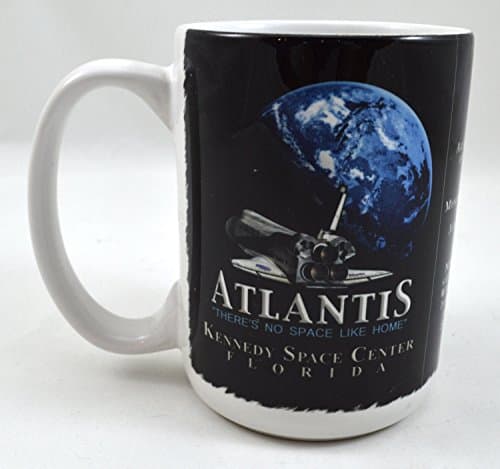 Space Shuttle Atlantis Coffee Mug - Kennedy Space Center Florida