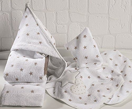 Set Bath Dili Best Matisse 3PZ Sponge Cod.67.20 Var 09 White Cream