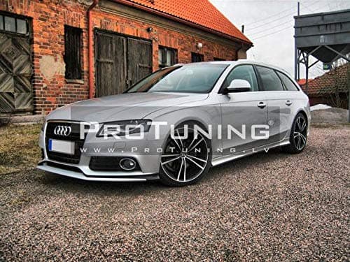 Side skirts/Sill covers V look For Audi A4 B8 08-16