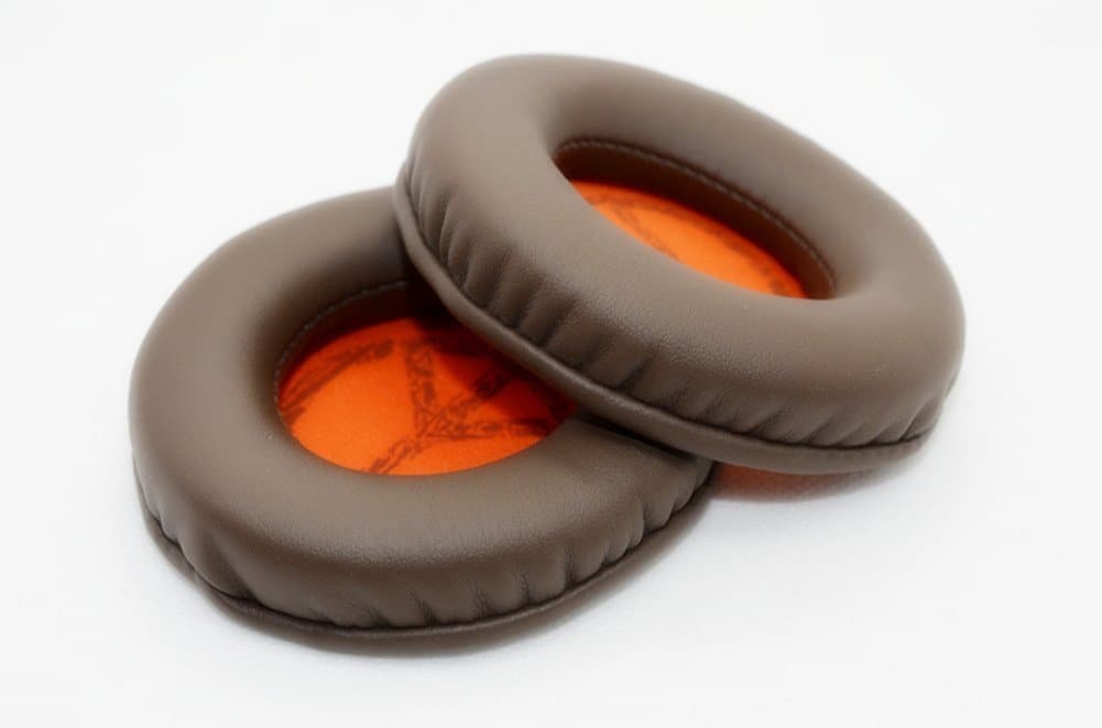 Gdlhsp Ear Pads Soft Earpads 1 Pair Replacement for Skullcandy HESH 2 HESH2 HESH 2.0 Headphones Headset,Foam Cushions Pillow Covers Cups Repair Parts(Brown)