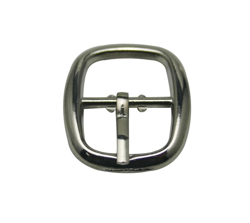 Generic Metal Silvery Rectangle Buckle with Slider Bar 0.5" X 0.7" Inside Dimensions for Belt Shoes Strap Keeper Accessories Pack of 20