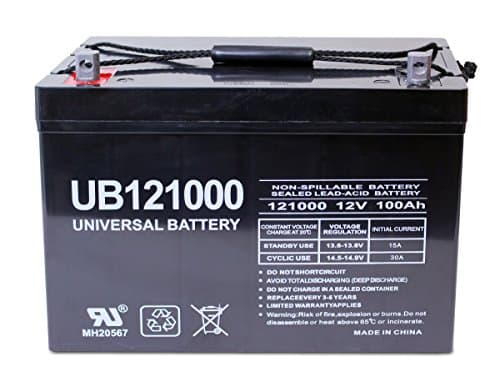 12V 100Ah SOLAR WIND AGM SLA DEEP CYCLE VRLA BATTERY 12V
