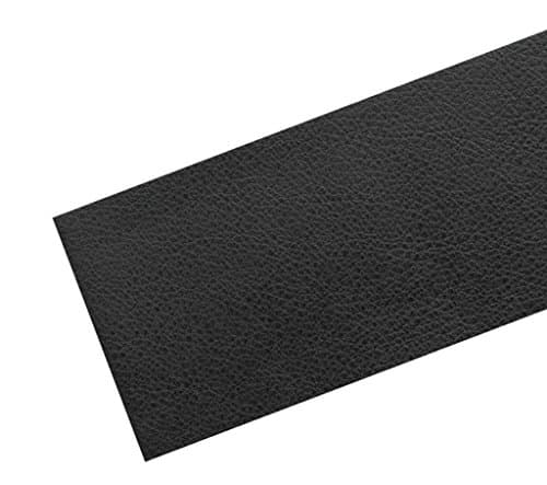 Ninepeak Leather Repair Patch Firstaid for Sofas Car Seats Handbags Jackets, 6" x 24" (Black)