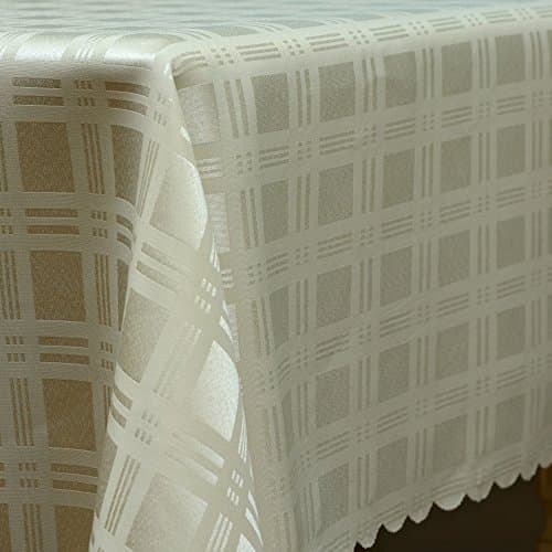 LCM minimalist modern home tablecloth/ checkered tablecloth/Grade double-sided Jacquard lace table cloth/ fashion restaurant bar table-cloth-A 120x155cm(47x61inch)