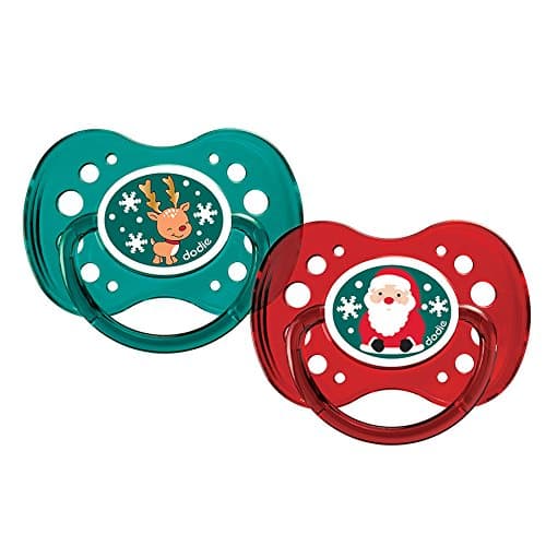 Dodie Anatomic Silicone Dummy + 18 Months Christmas Duo