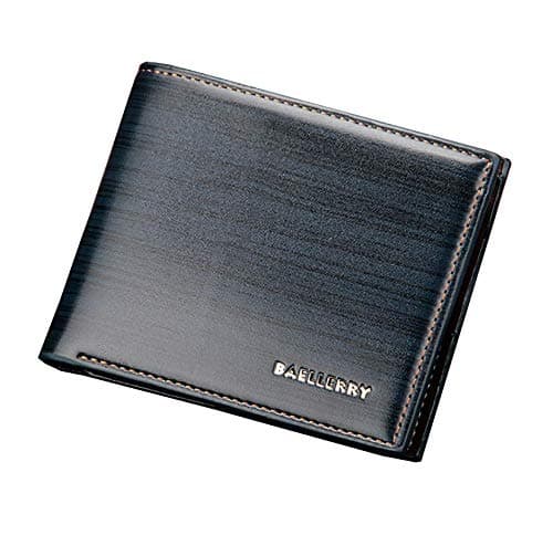 Slim RFID Blocking Leather Wallet Card Holder