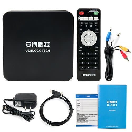Unblock Tech Gen3 S900 Pro UBox IIl Global Version TV Box UBOX 3 IPTV Box 8GB 4K Streaming Media Player 安博盒子 全球適用 美加歐洲華僑適用 …