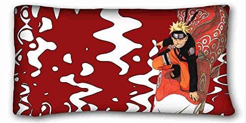 Custom Characteristic ( Anime Naruto ) Pillowcase Cover 20"X36" One Side suitable for Queen-bed PC-Yellow-29142
