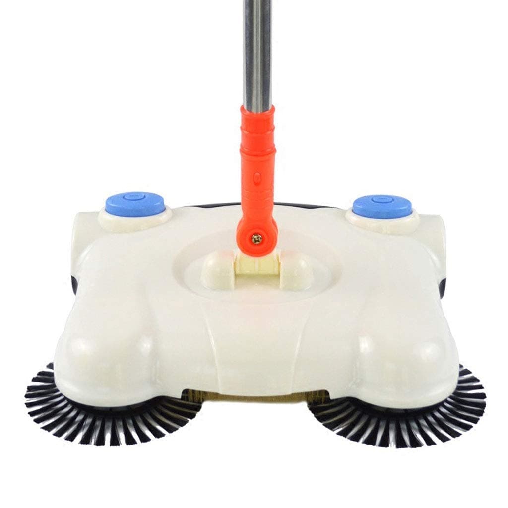Minamoto Chisei Manual Floor and Carpet Sweeper Lightweight Multi Surface Cleaner Floor, Lightweight, Powerful Performance